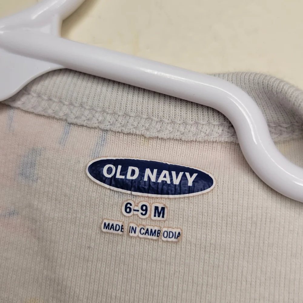 old navy dinosaur sleeper, 6 - 9 months